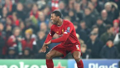 Midfield: A bundle of energy, Georginio Wijnaldum could probably play every day of the week. Getty Images