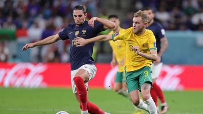 Adrien Rabiot – 8. Headed France level after 26, a well worked move. Set up France’s second. In form for Juventus and now France. EPA