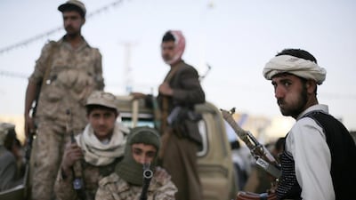 Houthi fighters in Sanaa. Khaled Abdullah / Reuters