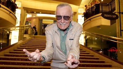 Stan Lee poses during the premiere of Marvel's 'Ant-Man' in Hollywood, in 2015. Reuters