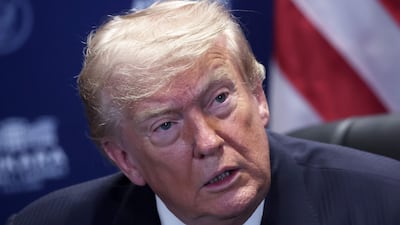 US President Donald Trump says 'it's just a waste of time' dealing with the Iranian regime. AFP