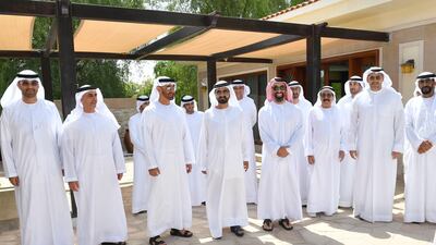 The meeting was attended by Lt Gen Sheikh Saif bin Zayed, Deputy Prime Minister and Minister of the Interior, Sheikh Tahnoun bin Zayed, National Security Adviser, Mohammed bin Ahmed Al Bowardi, Minister of State for Defence Affairs, Dr Sultan Al Jaber, Minister of State, and Khaldoon Khalifa Al Mubarak, Chairman of the Executive Affairs Authority. WAM