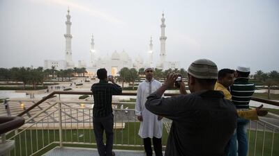 Some of the devout stayed awake all night, to be sure not to miss the 6.15am prayer time. Others slept for only a few hours. Christopher Pike / The National