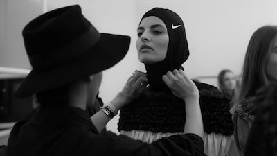 Month of March. Nike hijab Courtesy Nike