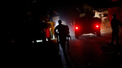 Members of the Afghan Special Forces leave after a combat mission against the Taliban in Kandahar province, July 13, 2021.
