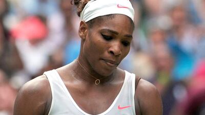 Serena Williams announced her withdrawal due to illness the day before the tournament was due to begin. Carl Court / AFP