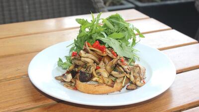 Mushroom Crostone from Carluccio’s. Courtesy Carluccio’s