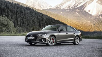 The 2019 Audi A4 has received a facelift that at first appears mild on the outside, but then hints at bigger improvements beneath the skin. Courtesy Audi
