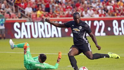 Romelu Lukaku has enjoyed a good start at Manchester United. Rick Bowmer / AP Photo