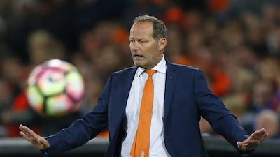 Danny blind was sacked as Netherlands manager after the World Cup 2018 qualifying Group A match in Sofia, Bulgaria. Peter Dejong / AP Photo