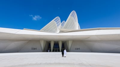 Zayed National Museum was opened to public last December. Victor Besa / The National