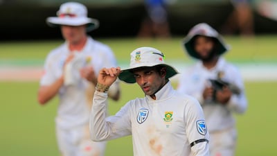 Keshav Maharaj took 8-116 for South Africa. AP Photo