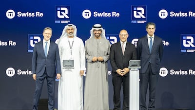 Dr Sultan Al Jaber, Minister of Industry and Advanced Technology, and chairman of RIQ, said the partnership will help reinforce Abu Dhabi's position in the insurance industry. Photo: RIQ