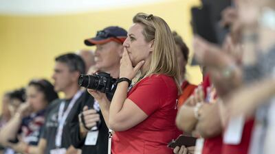 Special Olympics action at Al Forsan. Antonie Robertson / The National