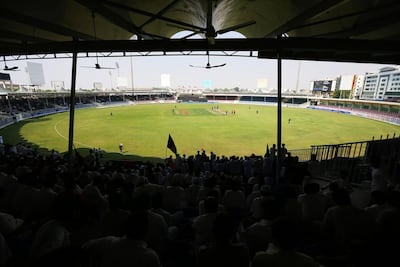 Sharjah Cricket Stadium, which has a capacity of about 16,000, has undergone various improvements over the years. Pawan Singh / The National