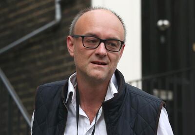 Dominic Cummings, former special adviser for Britain's Prime Minister Boris Johnson. Reuters