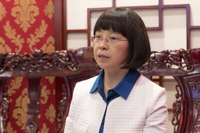 Li Lingbing, China’s consul general in Dubai. Navin Khianey for The National