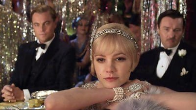 From left, Leonardo Di Caprio, Carey Mulligan and Joel Edgerton in The Great Gatsby. Courtesy Warner Bros