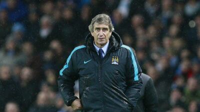 Manchester City manager Manuel Pellegrini is confident his team's goal-scoring ability will ensure they remain title contenders until the end of the season. Jason Cairnduff / Reuters