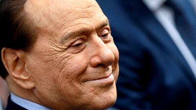 Silvio Berlusconi, Italy's former prime minister, says he is disappointed by Russia's invasion of Ukraine. Reuters