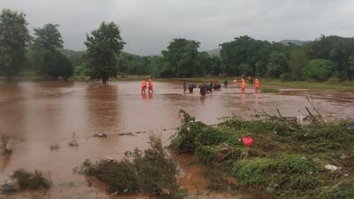 Many of those rescued were stranded in rural areas.