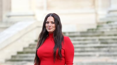 Ashley Graham attends the Victoria Beckham show. Getty Images