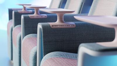 The control panel can also adjust lumbar support and change the seat’s temperature.