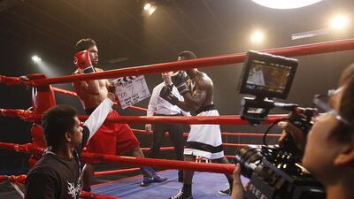 Manny Pacquiao shown during a photo shoot last year in Manila. Mike Young for The National / February 10, 2014
