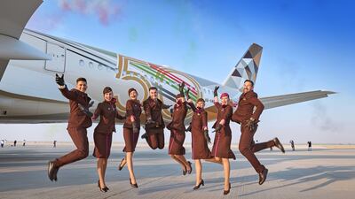 Etihad’s Airbus A350 aircraft. Photo: Etihad Airways