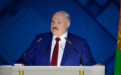 Western governments accused Belarusian President Alexander Lukashenko of being behind the hoax. EPA