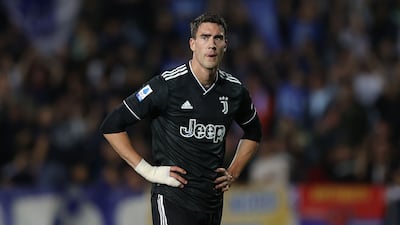 Dusan Vlahovic of Juventus. Getty