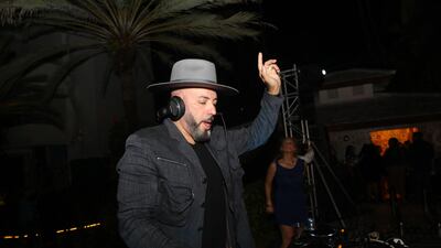 Roger Sanchez is the four-time winner of DJ Awards' Best House DJ category. AFP