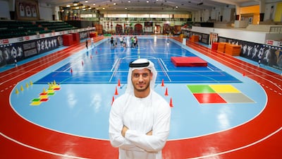 Sultan Al Kitbe, managing director of Titan Sports Academy, the technical arm of the UAE Wrestling, Judo and Kick Boxing Federation. On Monday, July 10th, 2017, in Abu Dhabi. Chris Whiteoak for The National