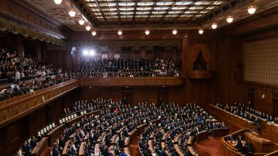 Japan's Prime Minister Shigeru Ishiba announces the dissolution of the House of Representatives for a snap election scheduled for October 27. Getty images