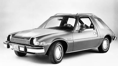 The futuristic design of the AMC Pacer was let down by its dated technology. AP Photo / American Motors Corp