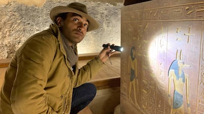Ramy Romany is like a real-life Indiana Jones. Courtesy Discovery