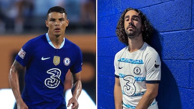 No 12: Chelsea's home and away kits. Photo: Chelsea / Twitter / Getty Images