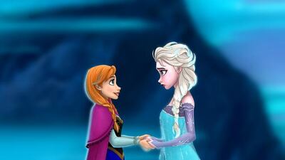 The princesses from Frozen. Courtesy Disney