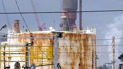 Thanks in part to this Texas refinery, the US pumped 1.5 billion tonnes of carbon into the atmosphere last year. Pat Sullivan / AP Photo