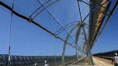 Oman is the most eager to bring solar power to its oilfields among Gulf nations. Above, a solar thermal plant in Spain.