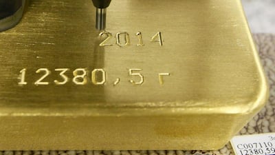 Krastsvetmet, one of the world’s largest players in the precious metals industry, plans to increase gold production by 55 per cent by 2025. Ilya Naymushin / Reuters