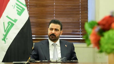 Iraq Prime Minister Ali Al Zaidi meets US energy executives on the sidelines of the Iraq-US Business Summit in Washington. Photo: Iraqi Prime Minister's Office