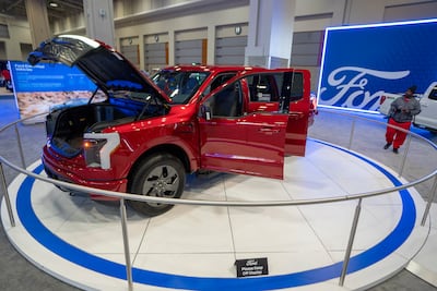 Ford says its F-150 Lightning will be able to travel some of the longest or 'top US road trips' on a single charge. EPA
