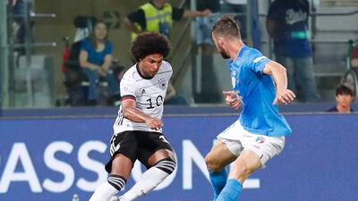 Serge Gnabry 7 – A constant menace. On one occasion, he slalomed his way through a number of Italian defenders and hit a powerful effort that was well saved by Donnarumma. Later, before the break, he blazed an effort over the bar when he should really have hit the target. EPA