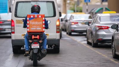 Talabat will defer the commissions it charges restaurants for April. Victor Besa / The National