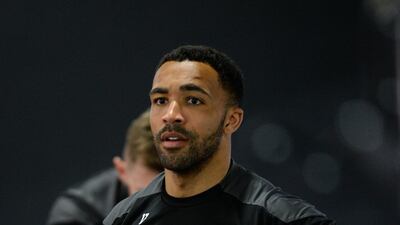 Callum Wilson during the Newcastle United training session. Getty