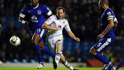 Gulf Finance House is leading an acquisition of the English football club Leeds United FC. Stu Forster / Getty Images