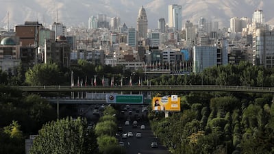 Part of northern Tehran, Iran. AP Photo