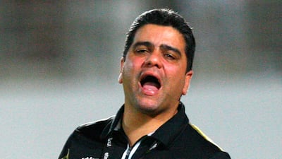 Dibba head coach Marcelo Cabo