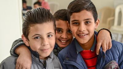 Life in the Palestinian refugee camp is extremely tough but its residents are incredibly resilient – most of all its children. Some are pictured here in one of the classrooms of the camp’s Children and Youth Centre (CYC) on December 8, 2015. Courtesy Tomas Jivanda